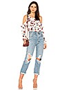 view 4 of 4 JACK by Steve Madden Eugenie Top in Off White