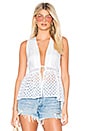 view 1 of 4 JACK by Steve Madden Isabella Top in Bright White