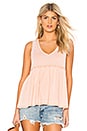 view 1 of 4 JACK by Steve Madden Haven Tank in Coral Pink