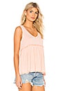 view 2 of 4 JACK by Steve Madden Haven Tank in Coral Pink