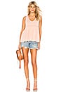 view 4 of 4 JACK by Steve Madden Haven Tank in Coral Pink