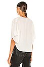 view 3 of 4 Loosely Inspired Top in Optic White