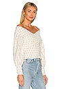 view 2 of 4 Girl Talk Top in Ivory