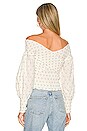 view 3 of 4 Girl Talk Top in Ivory