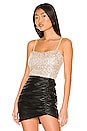 view 1 of 5 I Can't Wait Sequin Crop Top in Silver