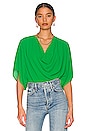 view 1 of 4 Loosely Inspired Top in Basil