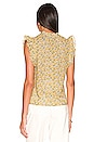 view 3 of 4 Flutter and Flirt Top in Sunflower