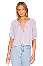 view 1 of 4 Pleasant Demeanor Top in Lilac