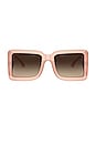 view 1 of 3 GAFAS DE SOL FRITH in Pink & Brown Gradient