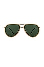 view 1 of 3 LUNETTES DE SOLEIL SCOTT in Light Gold & Green