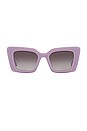 view 1 of 3 Daisy in Lilac & Gradient Grey