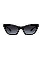 view 1 of 3 Cat Eye Sunglasses in Black