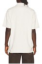 view 2 of 5 Bloom Me Away Jacquard Polo in White Onyx