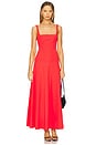 view 1 of 3 Avila Panelled Maxi Dress in Scarlet