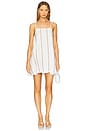 view 1 of 3 Kiama Mini Dress in Red Stripe