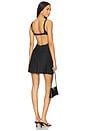 view 1 of 4 Bormio Exposed Back Mini Dress in Black