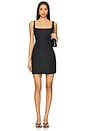view 2 of 4 Bormio Exposed Back Mini Dress in Black