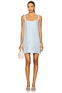 view 1 of 3 DELPHI Aラインミニドレス in Sky