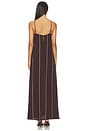 view 3 of 3 VESTIDO ORTA in Mocha Stripe
