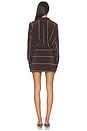 view 3 of 3 VESTIDO ORTA in Mocha Stripe