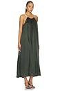 view 2 of 3 ROBE MAXI COMO TIE-NECK in Forest