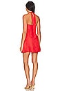view 3 of 3 Messina Mini Dress in Scarlet