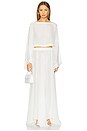 view 5 of 6 Cremona Maxi Skirt in White