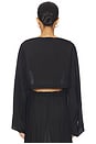 view 3 of 4 Cremona Kimono Top in Black
