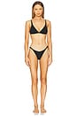 view 4 of 4 Presley Bikini Bottom in Black