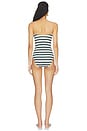 view 3 of 4 MAILLOT DE BAIN 1 PIÈCE ALBA in Forest Stripe