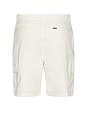 view 2 of 5 Twill Cargo Short in Whisper White