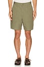 view 1 of 4 Sherburn Cotton Short in Dusty Olive