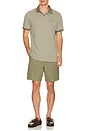 view 3 of 4 Sherburn Cotton Short in Dusty Olive