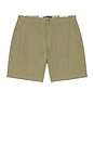 view 4 of 4 Sherburn Cotton Short in Dusty Olive