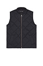 view 4 of 5 City Harrington Quilted Gilet Vest in Navy