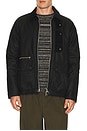 view 1 of 5 BLOUSON TRACT in Black
