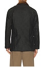 view 2 of 5 Icons Ashby Wax Jacket in Sage