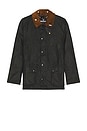 view 5 of 5 Icons Ashby Wax Jacket in Sage