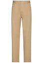view 1 of 4 Washed Stretch Twill Trouser in Washed Stone