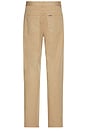 view 2 of 4 Washed Stretch Twill Trouser in Washed Stone