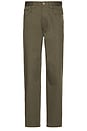 view 1 of 5 Lightweight Stretch Chino in Uniform Green