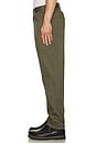 view 4 of 5 Lightweight Stretch Chino in Uniform Green