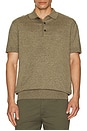 view 3 of 4 Buston Knit Polo in Uniform Green