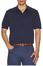 view 3 of 4 Buston Knit Polo in Navy