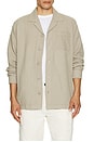 view 3 of 4 Sandwood Waffle Overshirt in Concrete