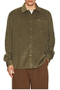 view 1 of 5 Bramside Relaxed Cord Shirt in Olive