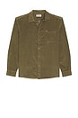 view 4 of 5 Bramside Relaxed Cord Shirt in Olive
