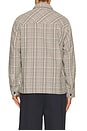 view 2 of 5 Alderney Houndstooth Overshirt in Whisper White