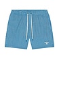 view 4 of 5 Somerset Swim Short in Sailboat Blue