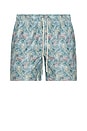 view 1 of 6 Devon Swim Short in Dusk Blue